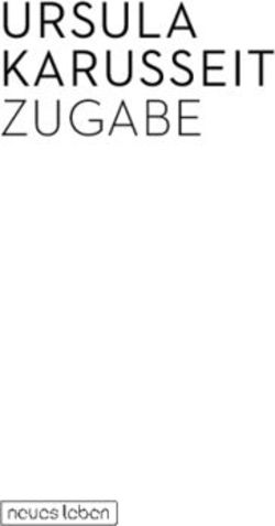 URSULA KARUSSEIT ZUGABE - Eulenspiegel Verlagsgruppe