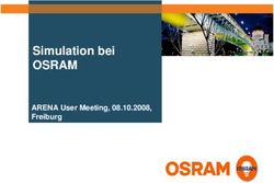 Simulation bei OSRAM ARENA User Meeting, 08.10.2008, Freiburg
