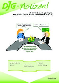 Deutsche Justiz-Gewerkschaft Bund e.V - Info-Brief der Bundesleitung f&uuml;r Mitglieder