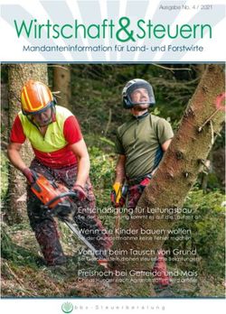 Wirtschaft Steuern - BBV Steuerberatung