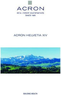 ACRON HELVETIA XIV - BUILDING WEALTH - ACRON - Real Estate Investments