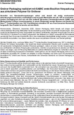 Greiner Packaging realisiert mit SABIC erste Bouillon-Verpackung aus zirkulärem Polymer für Unilever