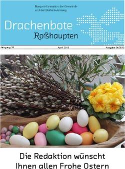 Die Redaktion w&uuml;nscht Ihnen allen Frohe Ostern - Jahrgang 16