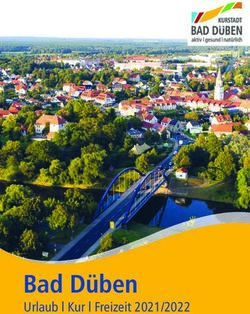 Bad D&uuml;ben Urlaub l Kur l Freizeit 2021/2022 - Bad D&uuml;ben