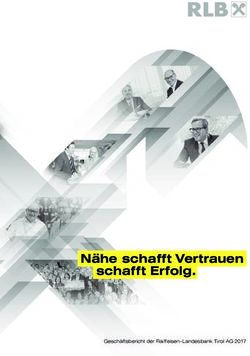 N&auml;he schafft Vertrauen schafft Erfolg - Gesch&auml;ftsbericht der Raiffeisen-Landesbank Tirol AG 2017