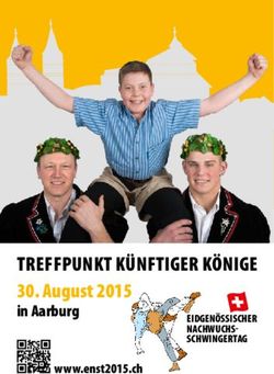 TREFFPUNKT K&Uuml;NFTIGER K&Ouml;NIGE - August 2015 in Aarburg EIDGEN&Ouml;SSISCHER NACHWUCHS SCHWINGERTAG - Fredy Nater ...