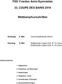 COUPE DES BAINS 2018 - FSG Yverdon Amis-Gymnastes