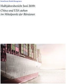 Halbjahresbericht Juni 2019: China und USA stehen im Mittelpunkt der B&ouml;rsianer - SwissClassics Wealth Management - Swissclassics Wealth ...