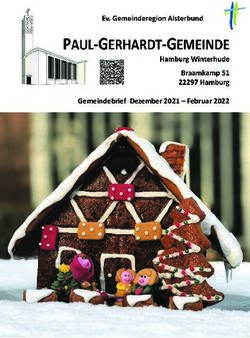 Gemeindebrief Dezember 2021 - Februar 2022 - Kirche Hamburg