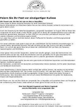 Feiern Sie Ihr Fest vor einzigartiger Kulisse - Hotel ...