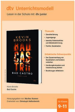 Unterrichtsmodell - dtv Verlag