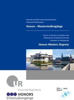 Honors - Masterstudieng&auml;nge - Honors Masters Degrees - Masterstudieng&auml;nge Honors Masters Degrees