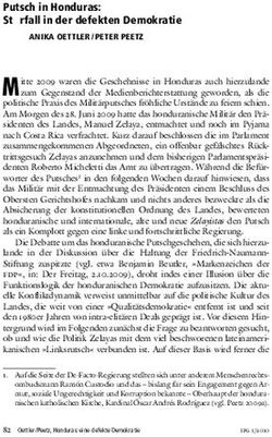 Putsch in Honduras: St&ouml;rfall in der defekten Demokratie