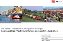 DB Netze - Infrastruktur erfolgreich managen - Leistungsf&auml;hige Infrastrukturen f&uuml;r den Seehafenhinterlandverkehr