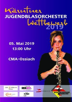 K&auml;rntner Wettbewerb 2019 - K&auml;rntner Blasmusikverband