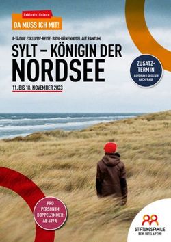 NORDSEE ZUSATZ-TERMIN - NACHFRAGE