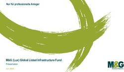 M&G (Lux) Global Listed Infrastructure Fund - Pr&auml;sentation - Nur f&uuml;r professionelle Anleger - Fundresearch