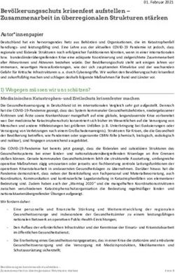 Bev&ouml;lkerungsschutz krisenfest aufstellen - Zusammenarbeit in &uuml;berregionalen Strukturen st&auml;rken - Irene Mihalic