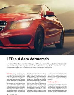 LED auf dem Vormarsch - Autoflotte