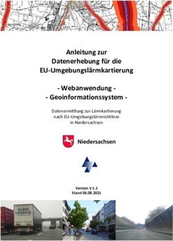 Anleitung Zur Datenerhebung Für Die EU-Umgebungslärmkartierung ...