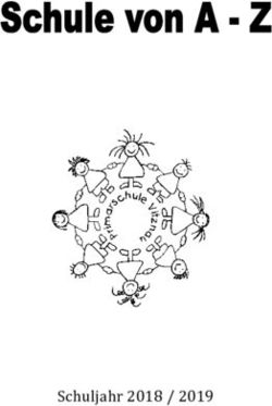 Schuljahr 2018 / 2019 - Gemeinde Vitznau