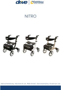 NITRO - Instructions for use