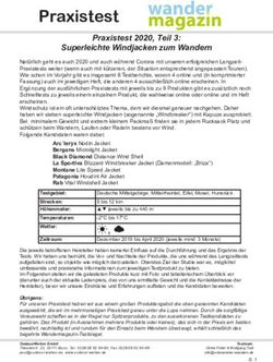 Praxistest 2020, Teil 3: Superleichte Windjacken zum Wandern - Wandermagazin