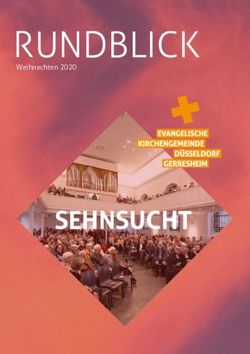 RUNDBLICK - SEHNSUCHT - Weihnachten 2020 - Logo Evangelisch in Gerresheim