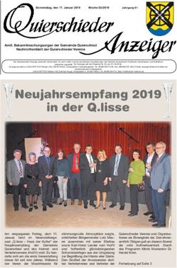 Neujahrsempfang 2019 in der Q.lisse - Gemeinde Quierschied