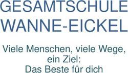 WANNE-EICKEL GESAMTSCHULE - Viele Menschen, viele Wege, ein Ziel: Das Beste für dich - Gesamtschule Wanne-Eickel