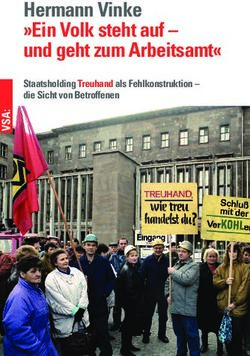 Hermann Vinke "Ein Volk steht auf - und geht zum Arbeitsamt" - Staatsholding Treuhand als Fehlkonstruktion - die Sicht von Betroffenen