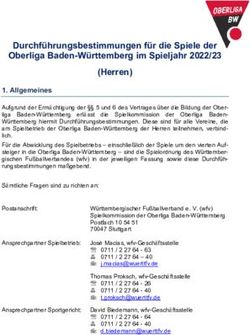 Durchf&uuml;hrungsbestimmungen f&uuml;r die Spiele der Oberliga Baden-W&uuml;rttemberg im Spieljahr 2022/23 (Herren)