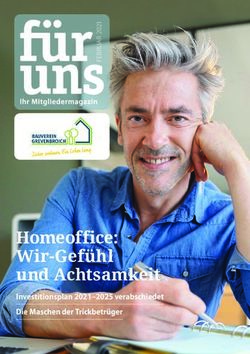 Homeoffice: Wir-Gef&uuml;hl und Achtsamkeit - Investitionsplan 2021-2025 verabschiedet Die Maschen der Trickbetr&uuml;ger - Bauverein ...
