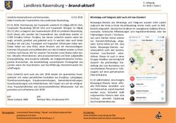 Landkreis Ravensburg - brand-aktuell - im Landratsamt Ravensburg