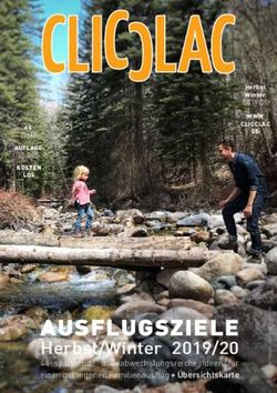 AUSFLUGSZIELE Herbst/Winter 2019/20 44 spannende und abwechslungsreiche Ideen f&uuml;r einen gelungenen Familienausflug + &Uuml;bersichtskarte