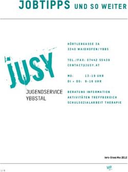 Jobtipps und so weiter - JUSY