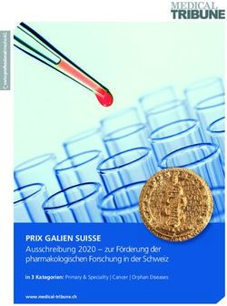 PRIX GALIEN SUISSE Ausschreibung 2020 - zur F&ouml;rderung der pharmakologischen Forschung in der Schweiz - medonline