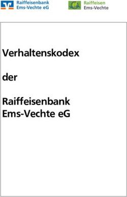 Verhaltenskodex der Raiffeisenbank Ems-Vechte eG