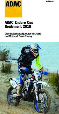 ADAC Enduro Cup Reglement 2018 - ADAC Motorsport