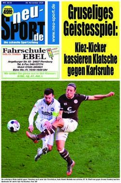 Gruseliges Geistesspiel: Kiez-Kicker kassieren Klatsche gegen Karlsruhe - neu-Sport