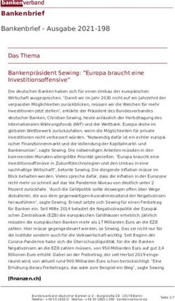 Bankenbrief Bankenbrief - Ausgabe 2021-198 - Das Thema Bankenpr&auml;sident Sewing: "Europa braucht eine Investitionsoffensive" - Bundesverband ...