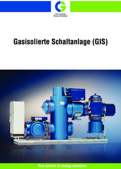 Gasisolierte Schaltanlage (GIS) - Your partner in energy solutions