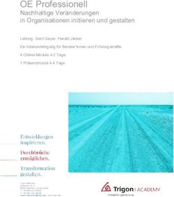 OE Professionell Nachhaltige Ver&auml;nderungen in Organisationen initiieren und gestalten - Trigon | Entwicklungsberatung