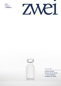 I. 2021 thema ( wissen ) - Ein Heft &uuml;ber - Pfizer.de