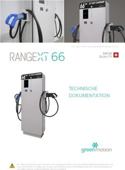TECHNISCHE DOKUMENTATION - Green Motion