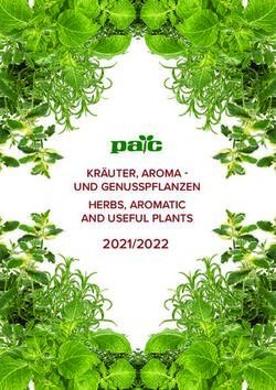 2021/2022 KRÄUTER, AROMA - UND GENUSSPFLANZEN HERBS, AROMATIC AND USEFUL PLANTS