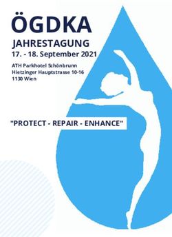&Ouml;GDKA JAHRESTAGUNG 17 - September 2021 ATH Parkhotel Sch&ouml;nbrunn Hietzinger Hauptstrasse 10-16 1130 Wien - &Ouml;sterreichische Gesellschaft ...