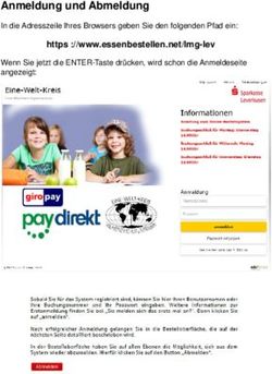 Anmeldung und Abmeldung - In die Adresszeile lhres Browsers geben Sie den folgenden Pfad ein