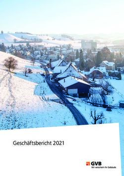 Gesch&auml;ftsbericht 2021 - GVB - Geb&auml;udeversicherung Bern
