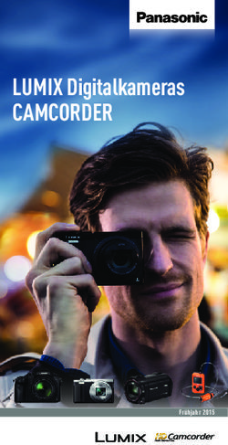 LUMIX Digitalkameras CAMCORDER